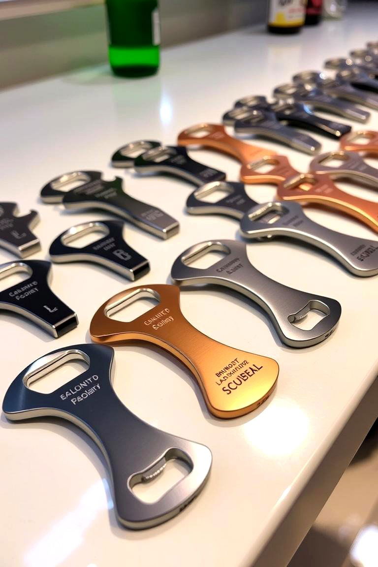 Customized Bottle Openers - 24 Wedding Favors Ideas