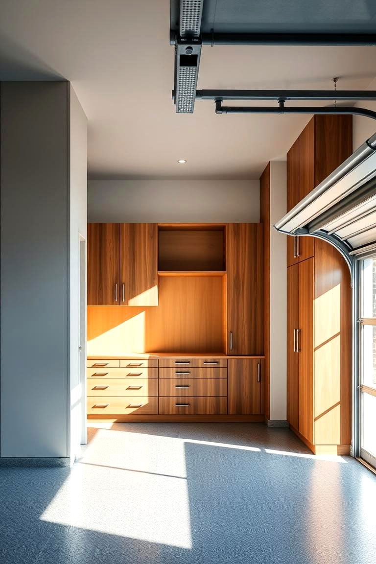 Customized Built in Storage Solutions - 24 Garage Entryway Ideas