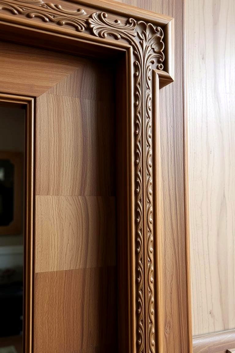 Customized Carved Designs - 24 Door Trim Ideas