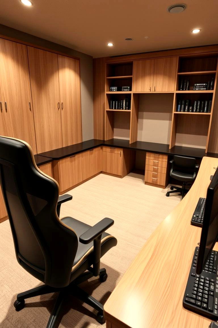 Customized Gaming Furniture Room - 24 Video Game Room Ideas