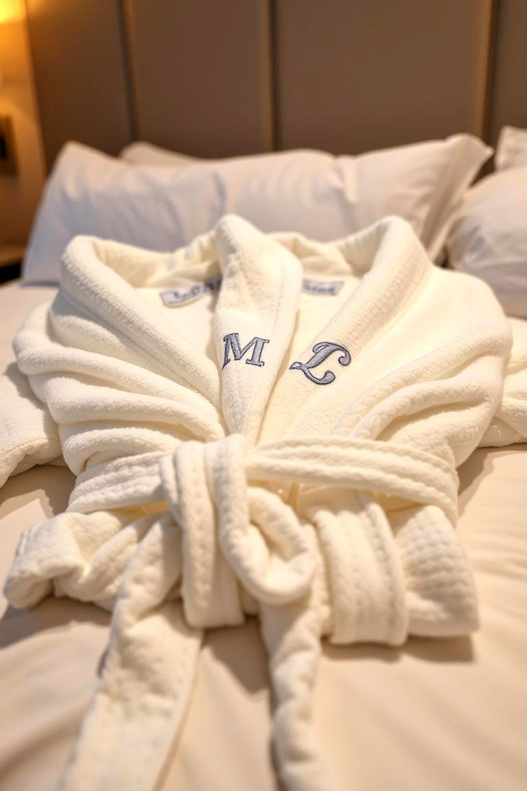 Customized His and Hers Robes - 24 40th Wedding Anniversary Gift Ideas