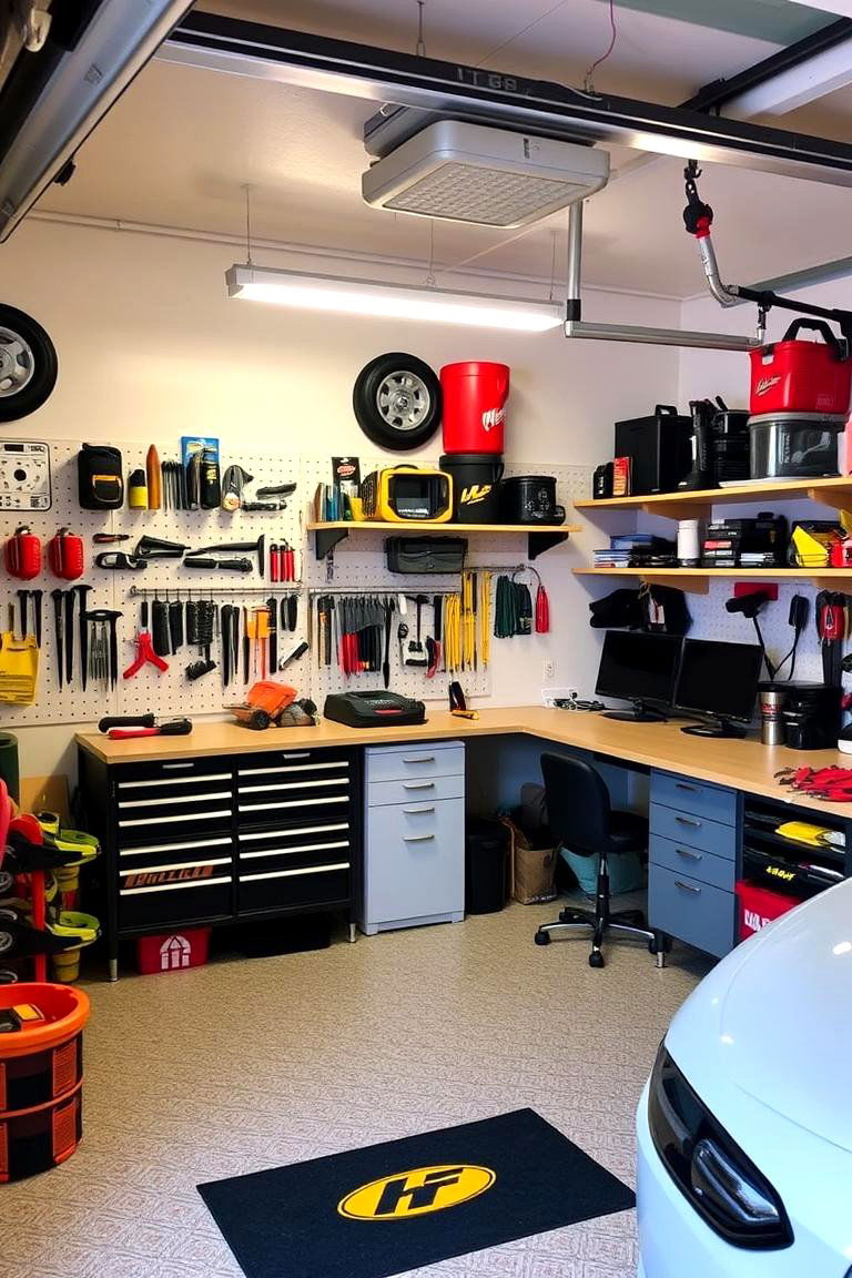 Customized Hobbyist Garage - 24 Detached Garage Ideas