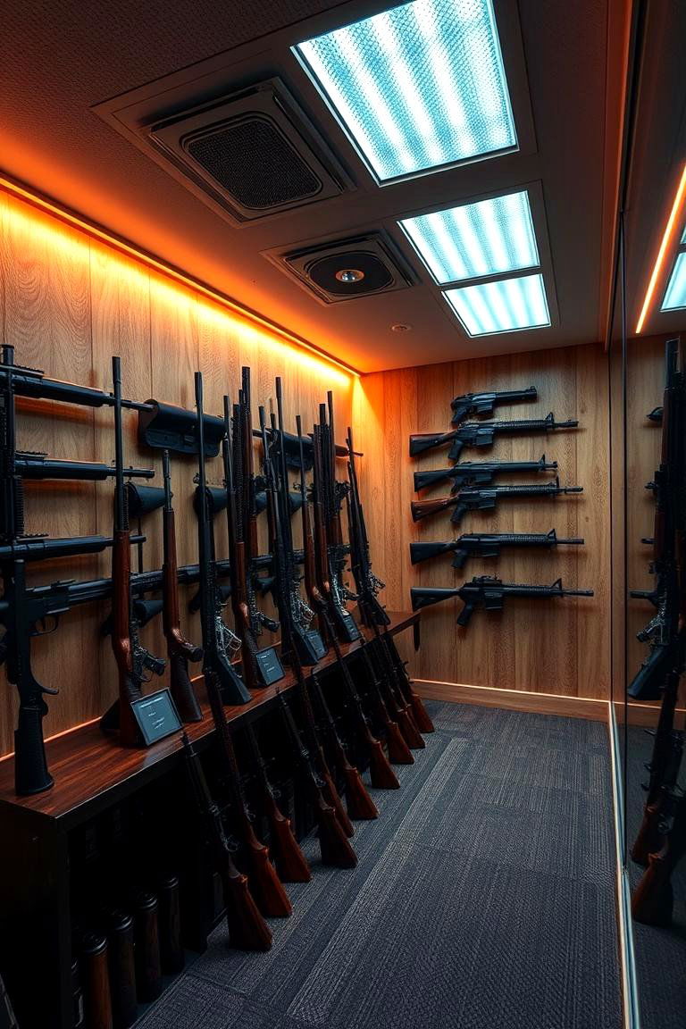 Customized Lighting Solutions Gun Room - 24 Gun Room Ideas