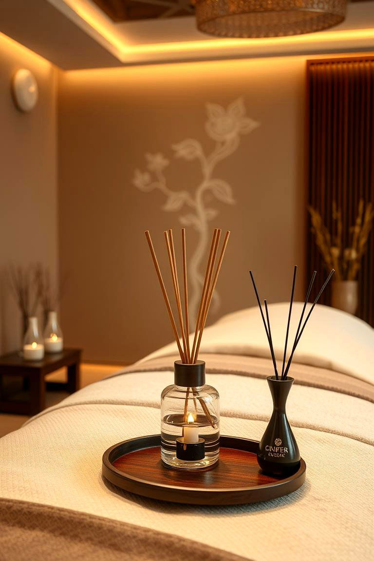 Customized Room Fragrance - 24 Massage Room Setup Ideas