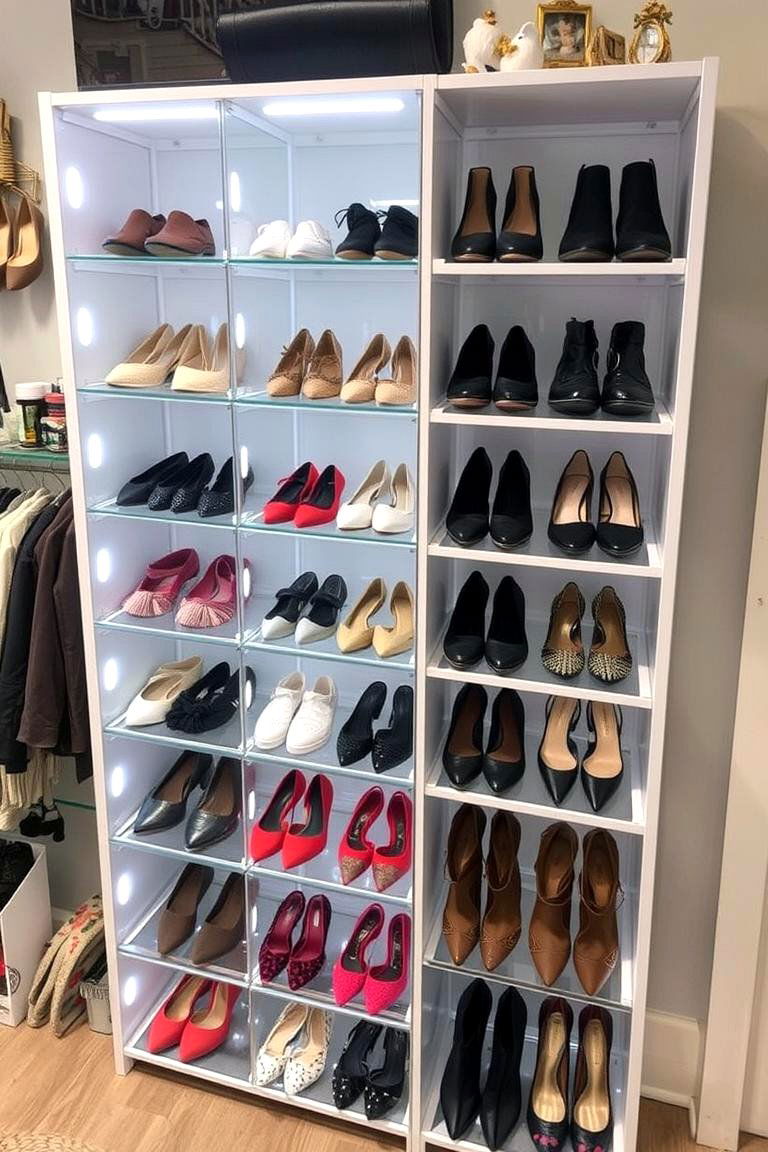 Customized Shoe Racks - 24 Clothes Storage Ideas