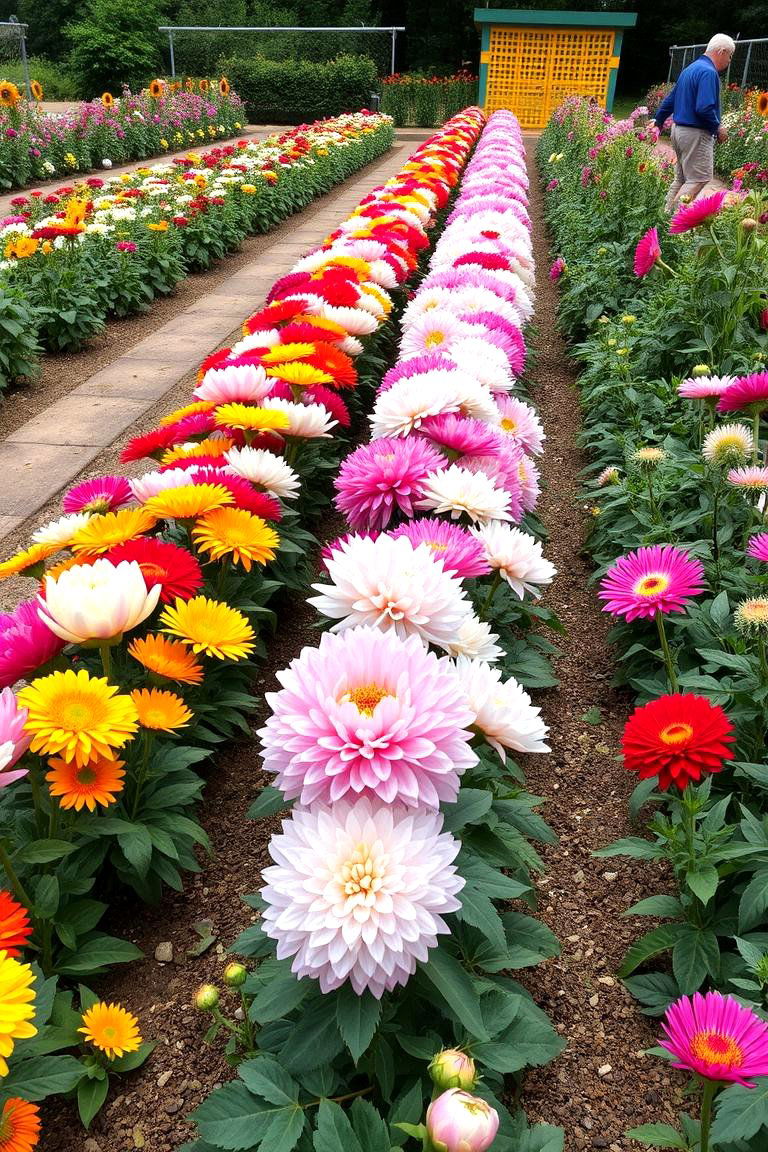 Cutting Garden Delight - 24 Perennial Flower Bed Ideas