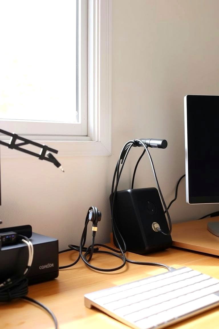 DIY Cable Management - 24 Budget Home Office Ideas