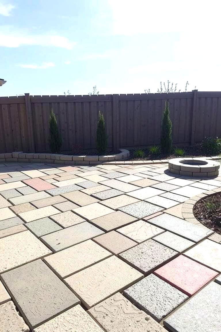 DIY Concrete Pavers - 24 Concrete Patio Ideas on a Budget