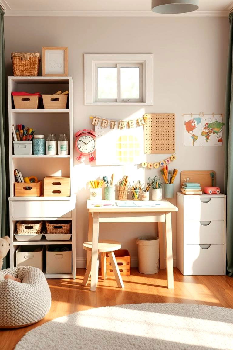 DIY Craft Corner - 24 Princess Nursery Ideas