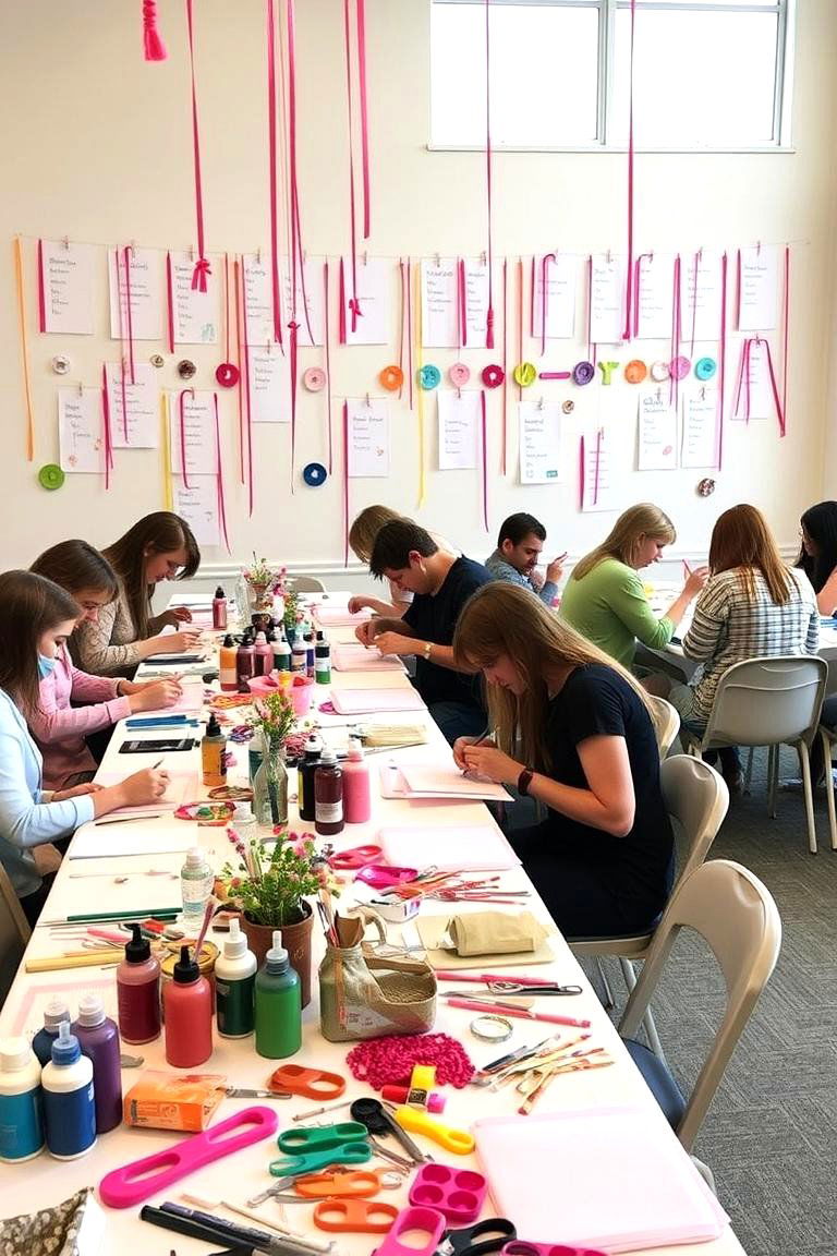 DIY Craft Party - 24 Backyard Birthday Party Ideas