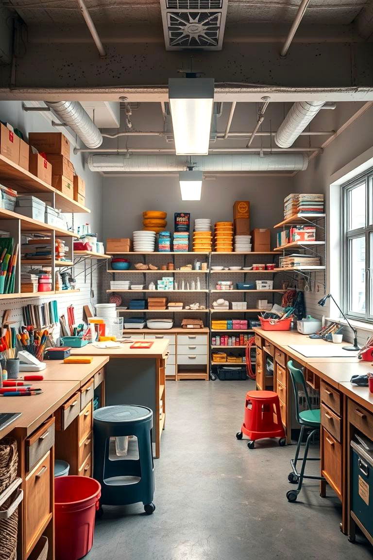 DIY Crafting Workshop - 24 bonus room ideas