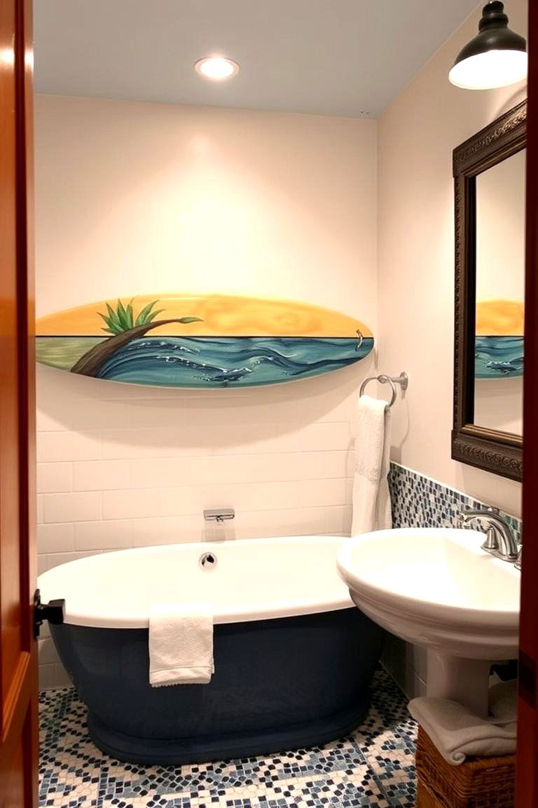 DIY Decor Elements - 24 Pool Bathroom Ideas