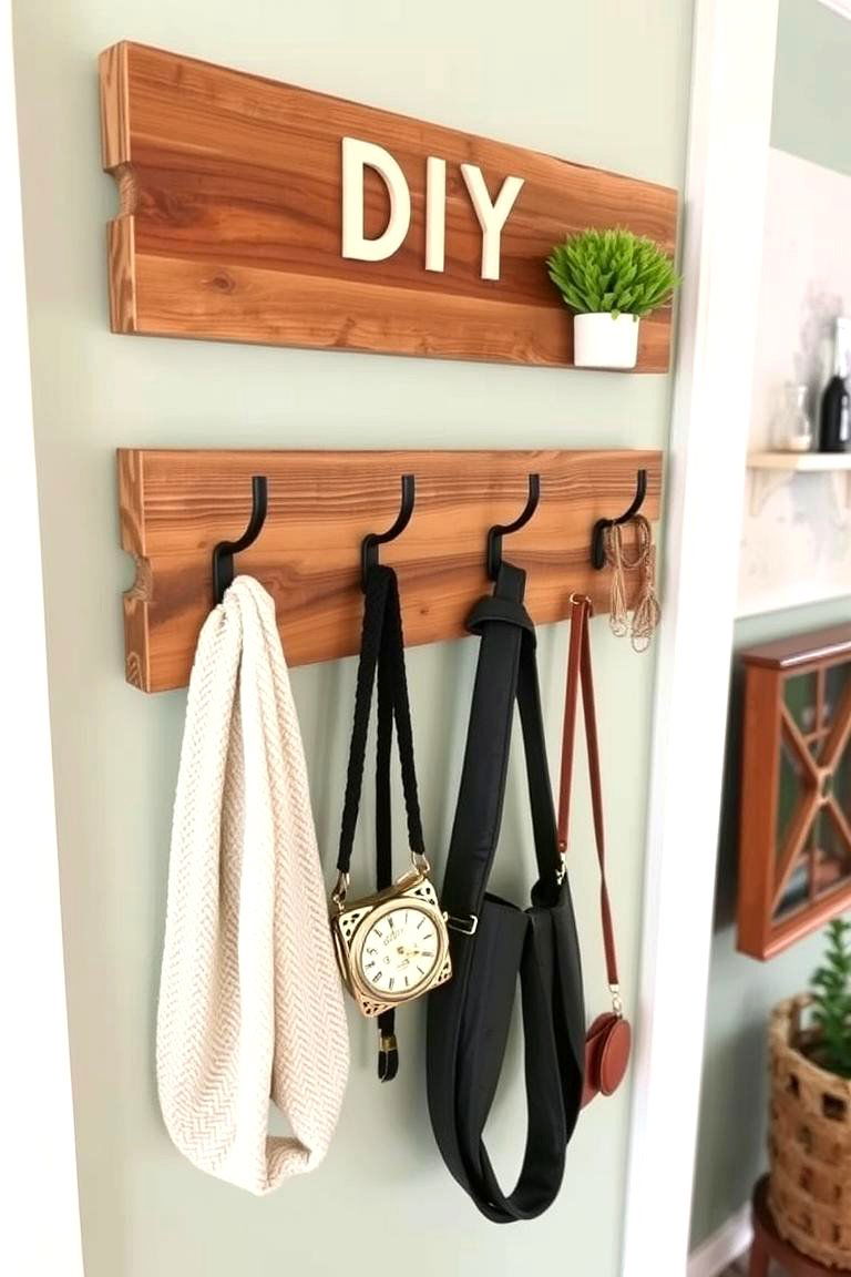 DIY Decorative Hooks - 24 Boho Laundry Room Ideas