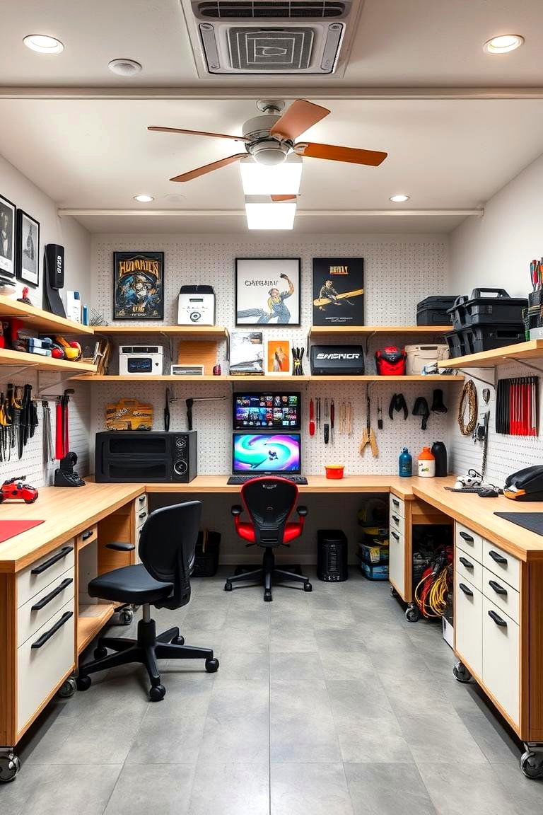 DIY Game Room Workshop - 24 Game Room Ideas