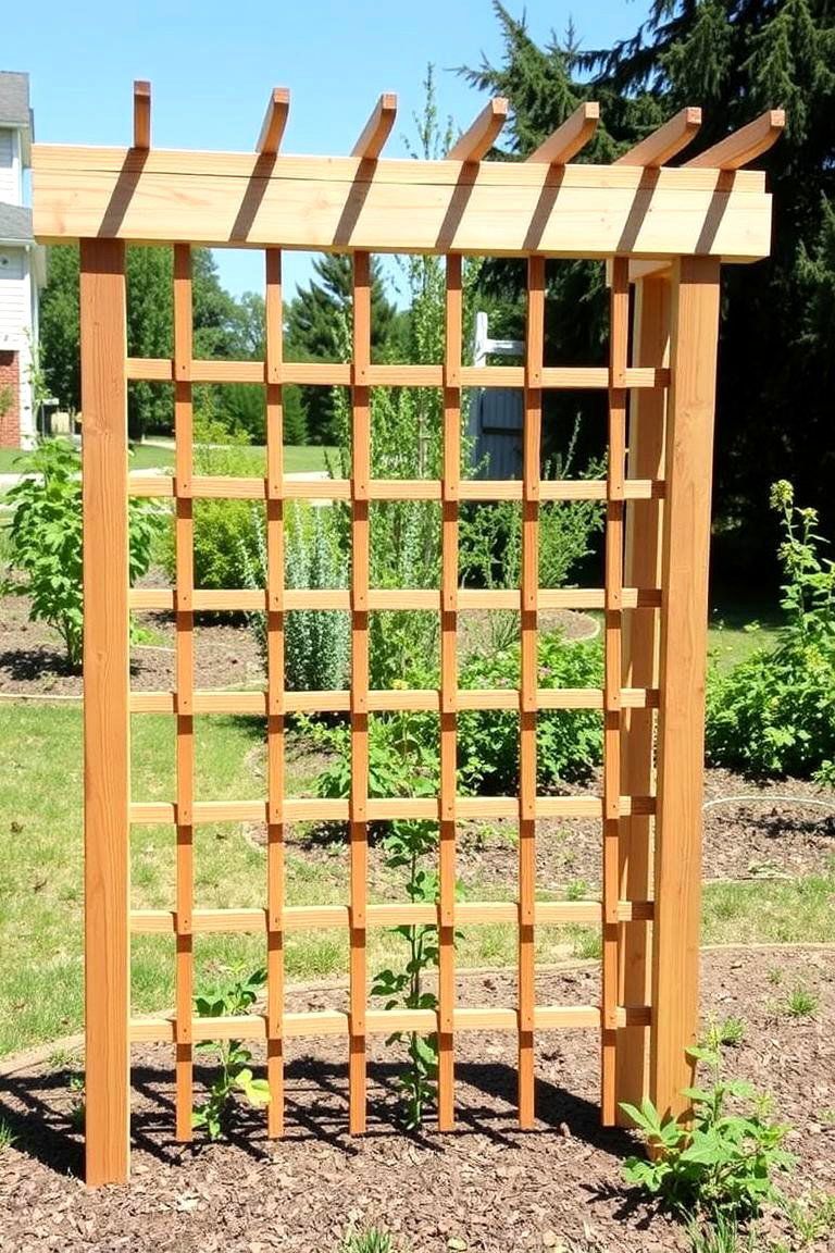 DIY Garden Trellis - 24 Trellis Ideas