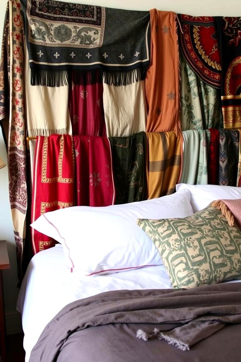 DIY Headboard - 24 Grunge Aesthetic Room Decor Ideas