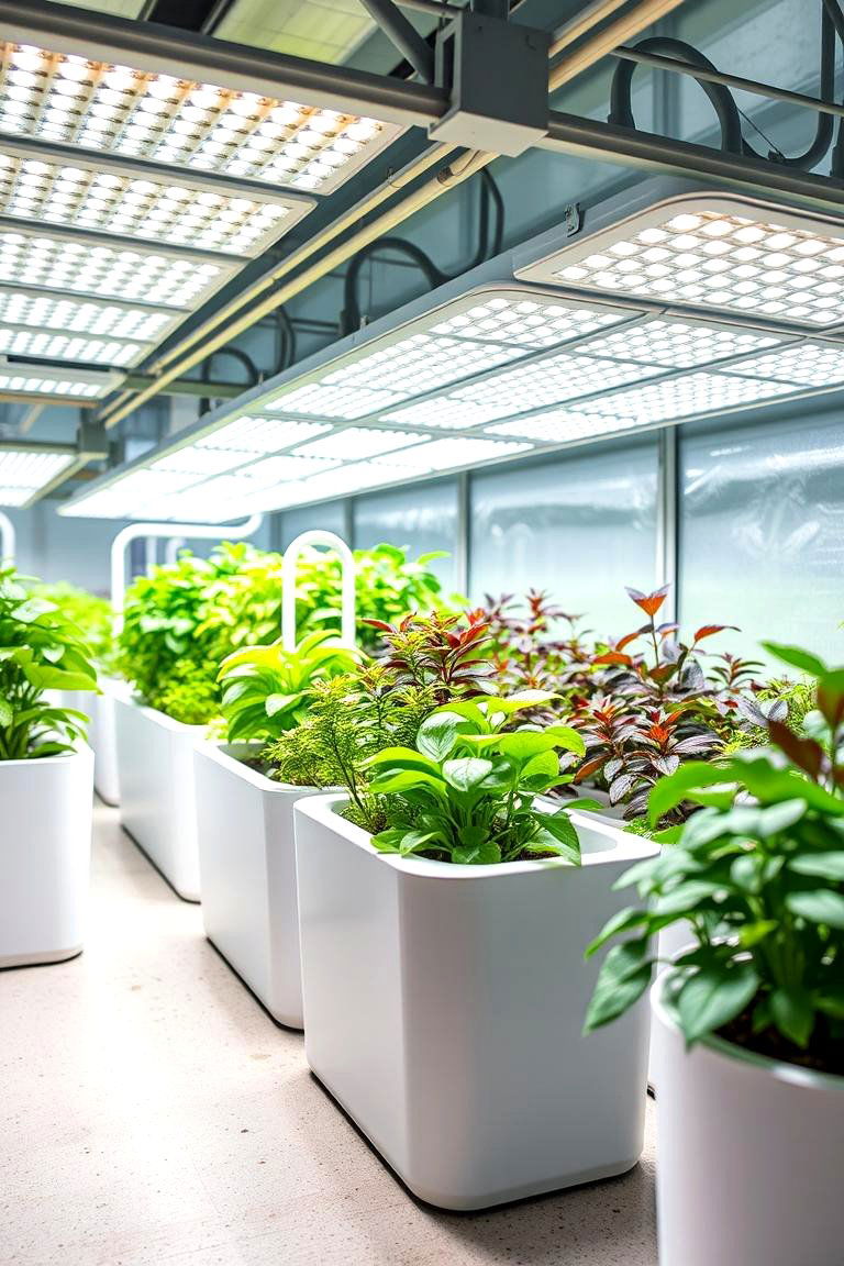 DIY LED Grow Light Greenhouse - 24 Indoor Greenhouse Ideas