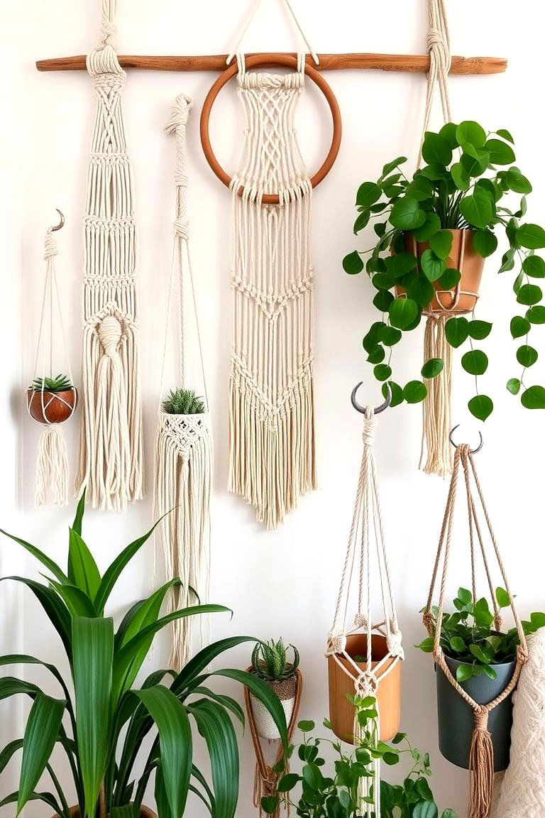 DIY Macrame Decor - 24 Hippie Bedroom Ideas
