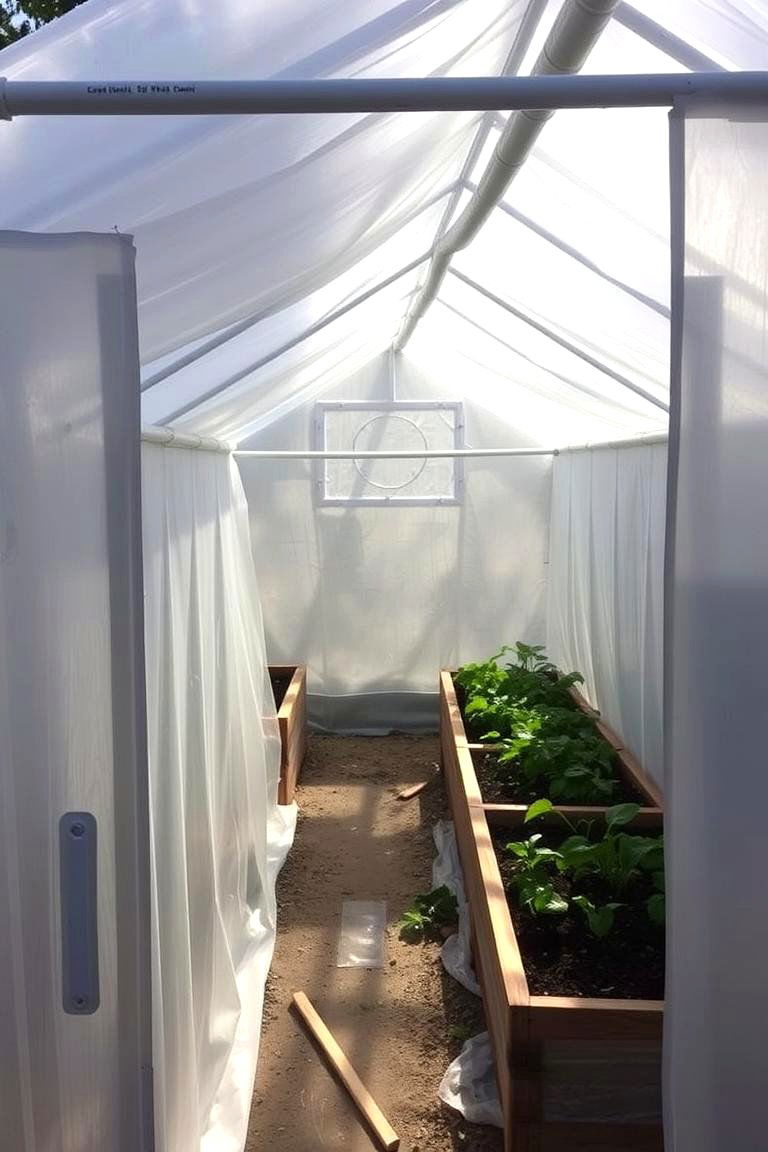 DIY PVC Greenhouse - 24 Greenhouse Ideas