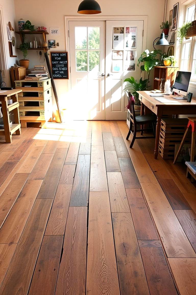 DIY Pallet Flooring - 24 Shed Floor Ideas