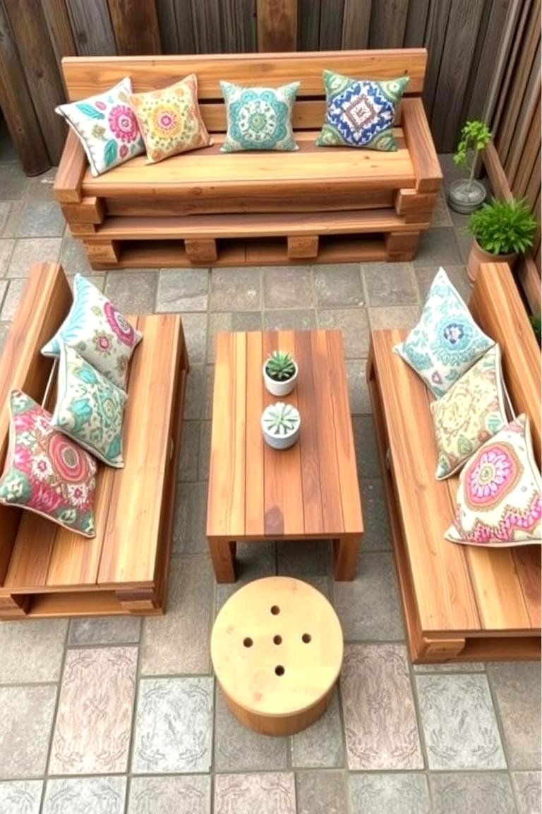 DIY Pallet Furniture Escape - 24 Boho Patio Ideas