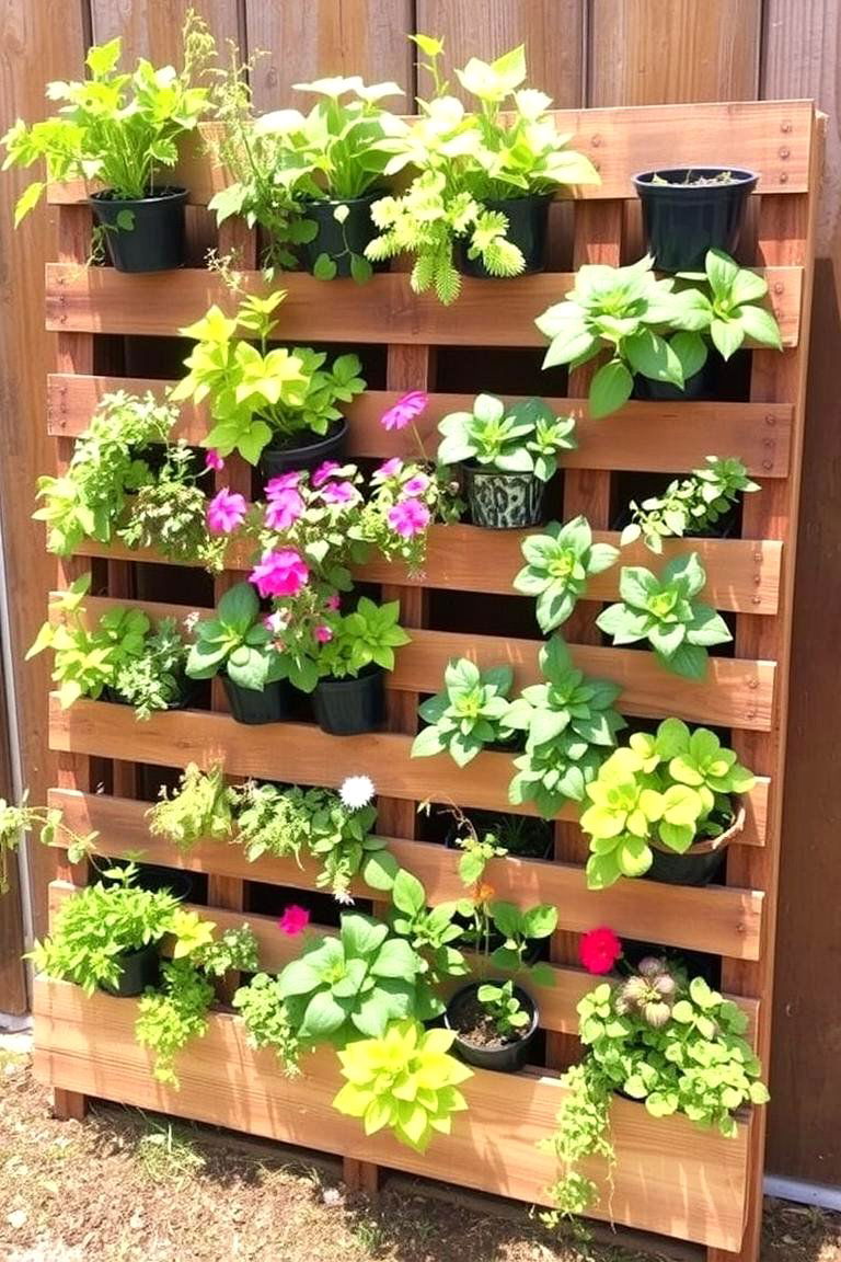 DIY Pallet Garden - 24 Urban Garden Ideas