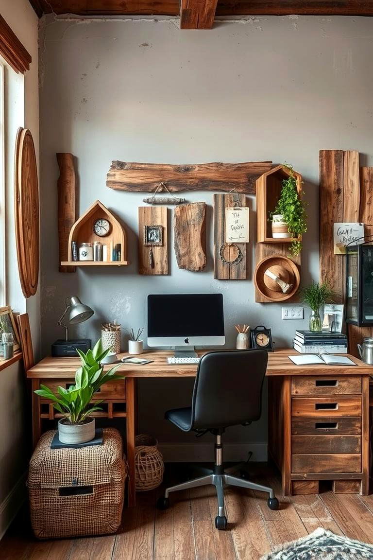 DIY Reclaimed Wood Decor - 24 Boho Cottage Style Decor Ideas