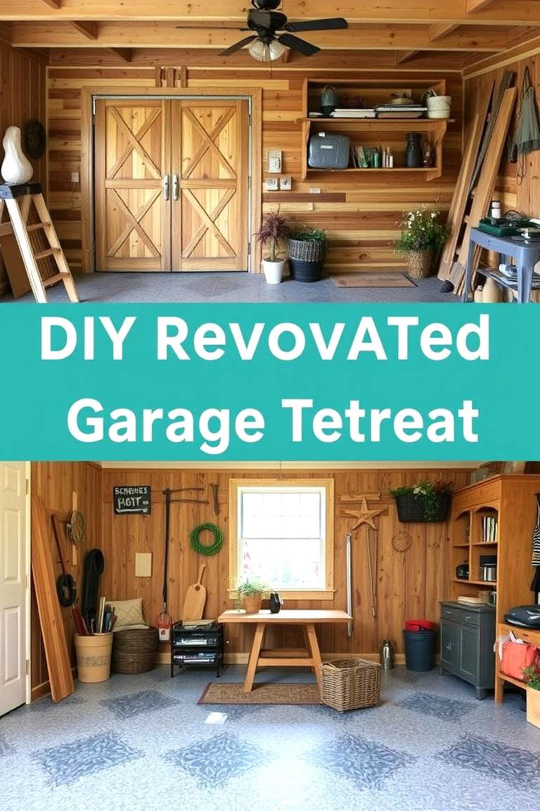 DIY Renovated Garage Retreat - 24 Detached Garage Ideas