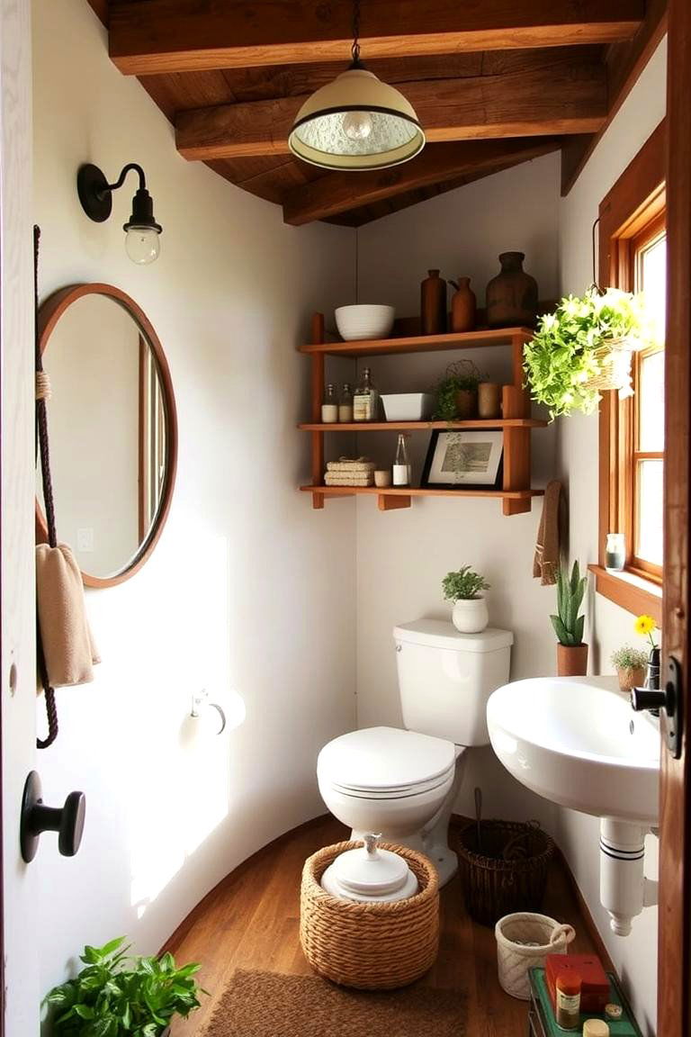 DIY Upcycled Fixtures Bathroom - 24 Boy Bathroom Ideas