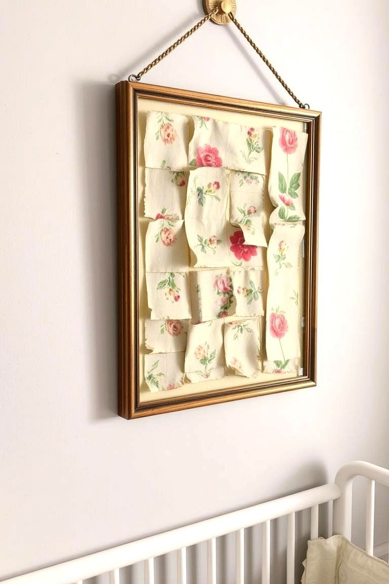DIY Vintage Inspired Wall Art - 24 Vintage Nursery Ideas
