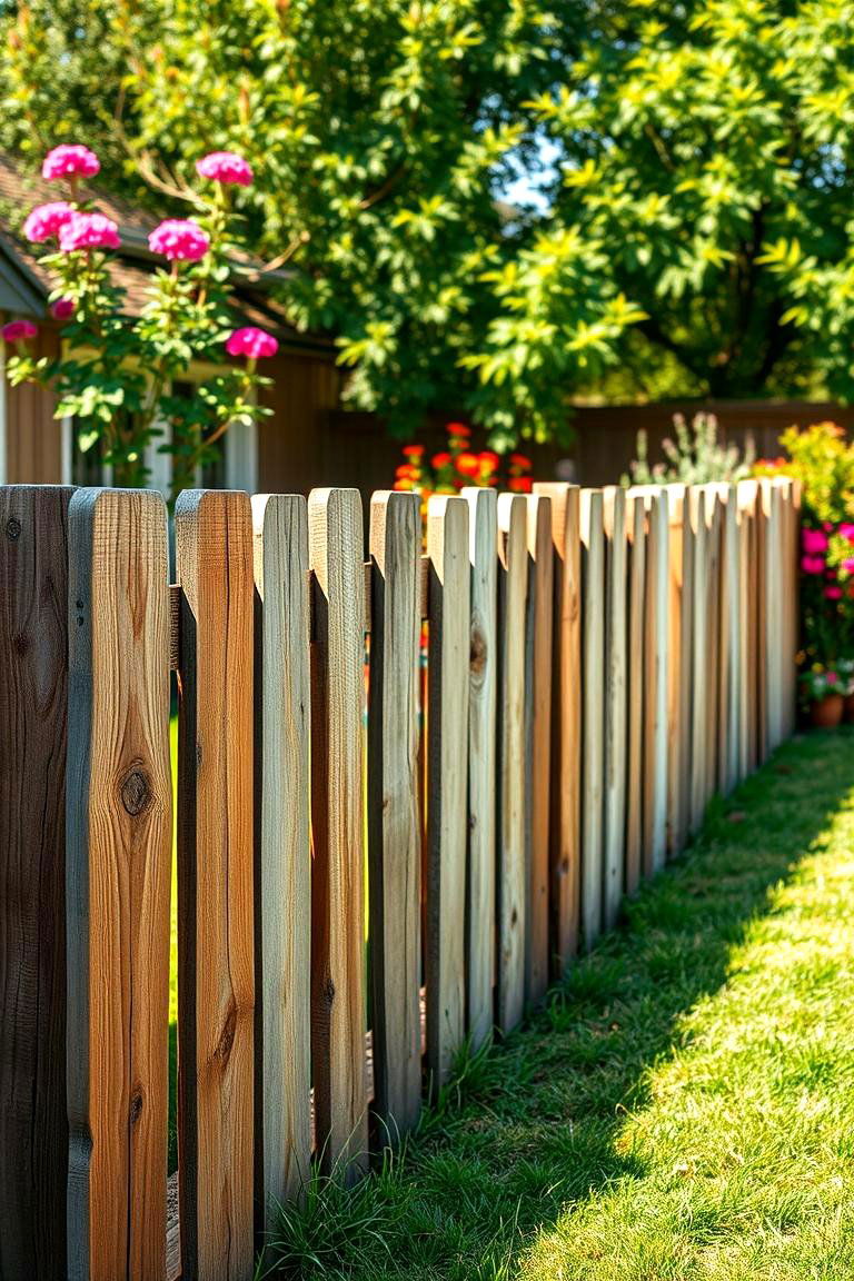 DIY Wooden Pallet Fence - 24 Ideas Cheap Ways to Block Neighbors View
