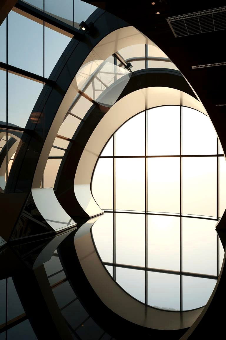 Dark Brown with Reflective Glass Elements - 24 Dark Brown House Exterior Ideas