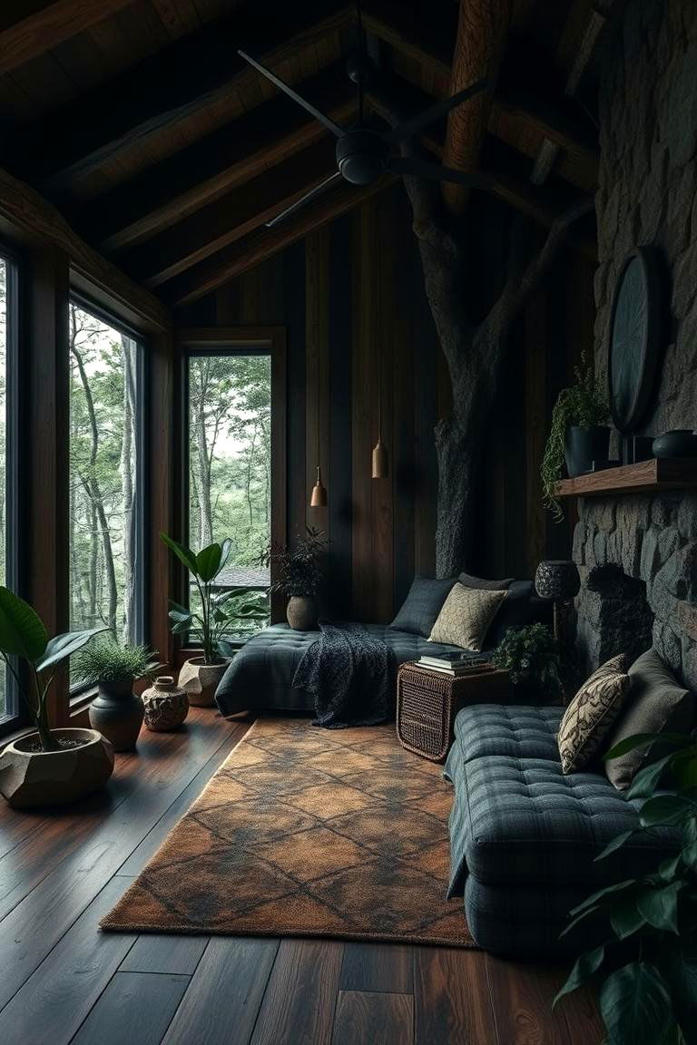 Dark Forest Retreat - 24 Vampire Bedroom Ideas
