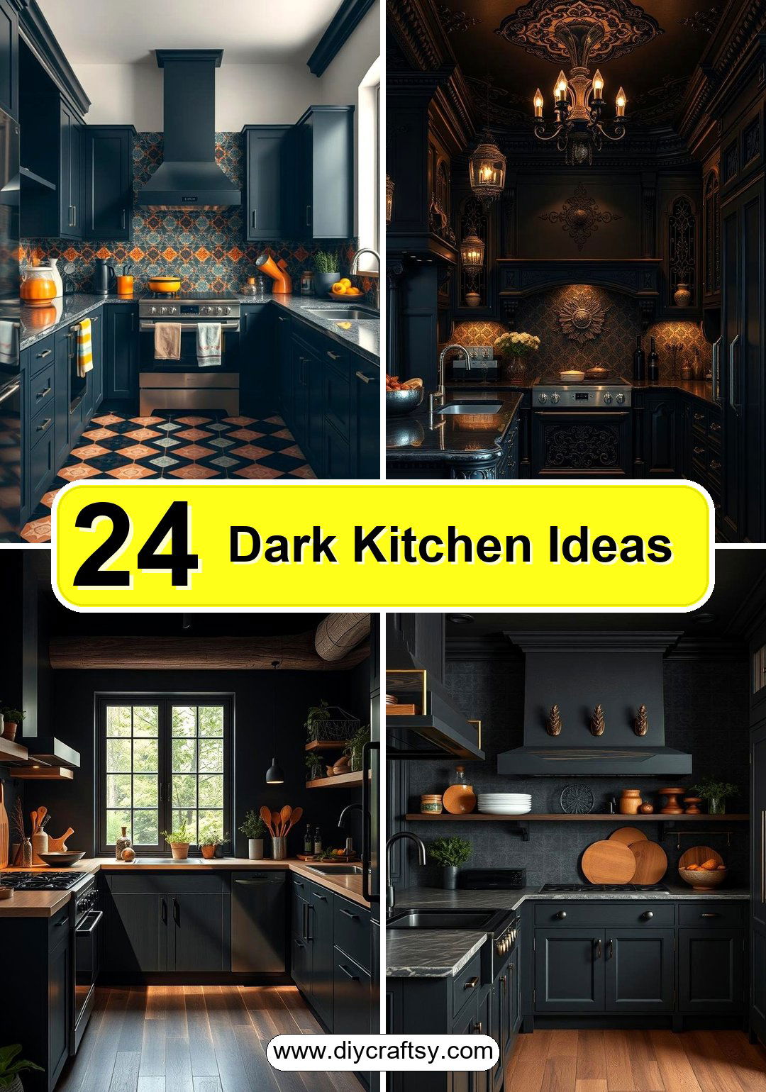 Dark Kitchen Ideas