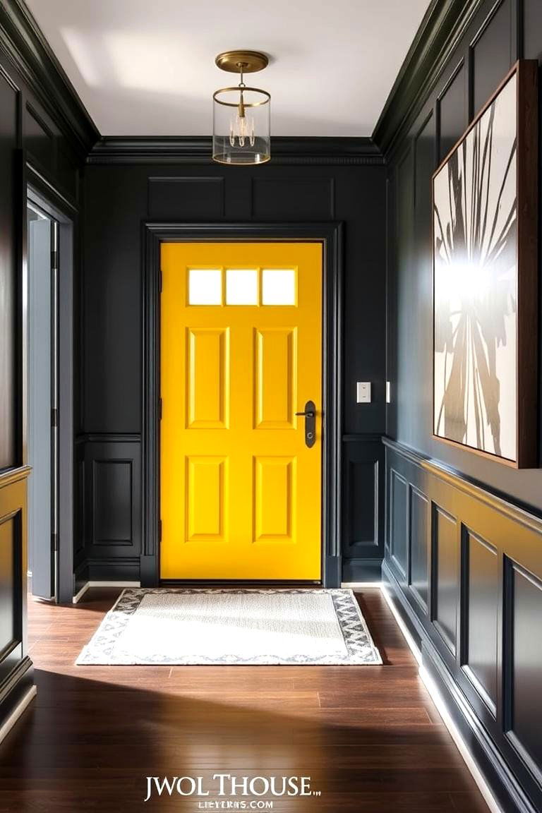 Dark and Moody Wainscoting - 24 Walk-in Shower Tile Ideas