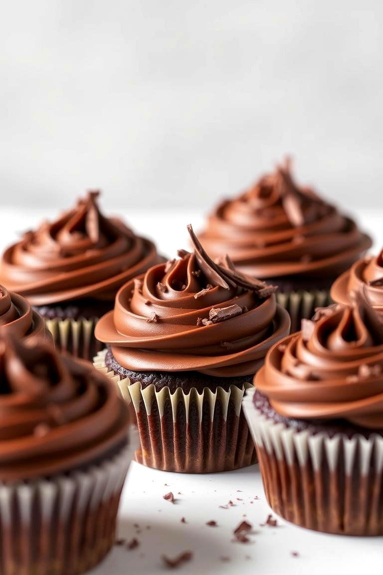 Decadent Chocolate Indulgence - 24 Wedding Cupcake Ideas