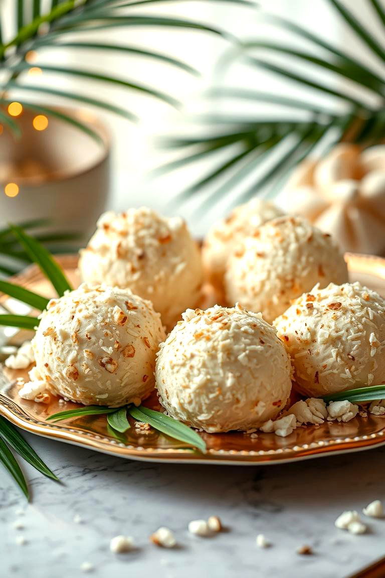 Decadent Coconut Desserts - 24 Tropical Kitchen Ideas