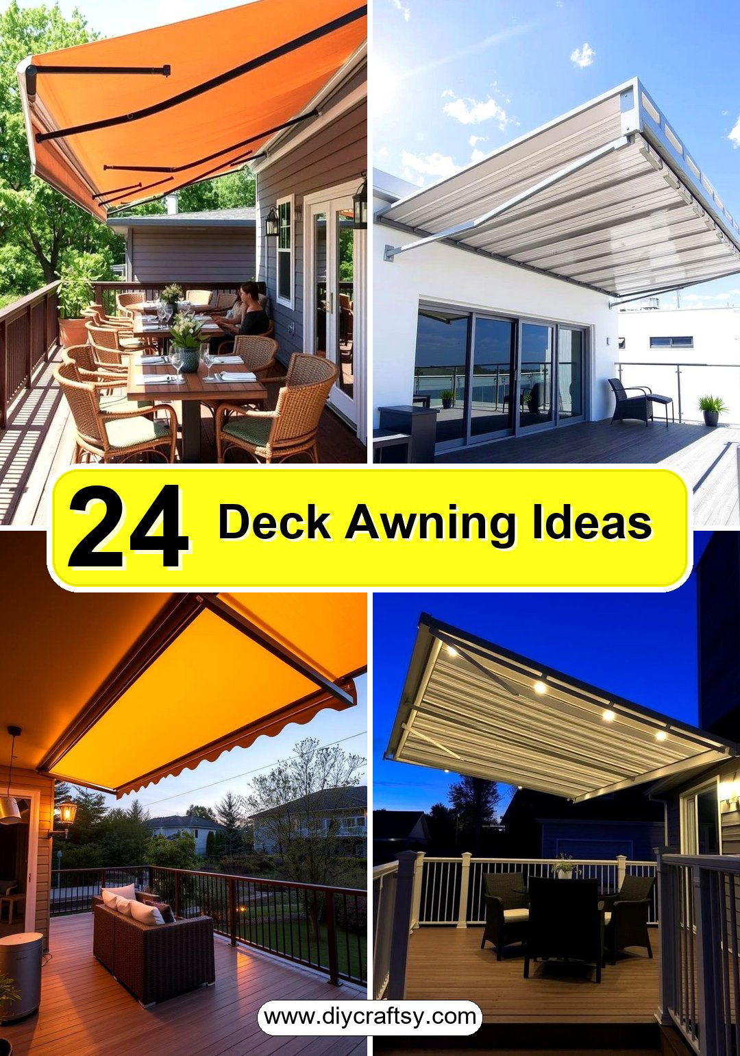 Deck Awning Ideas