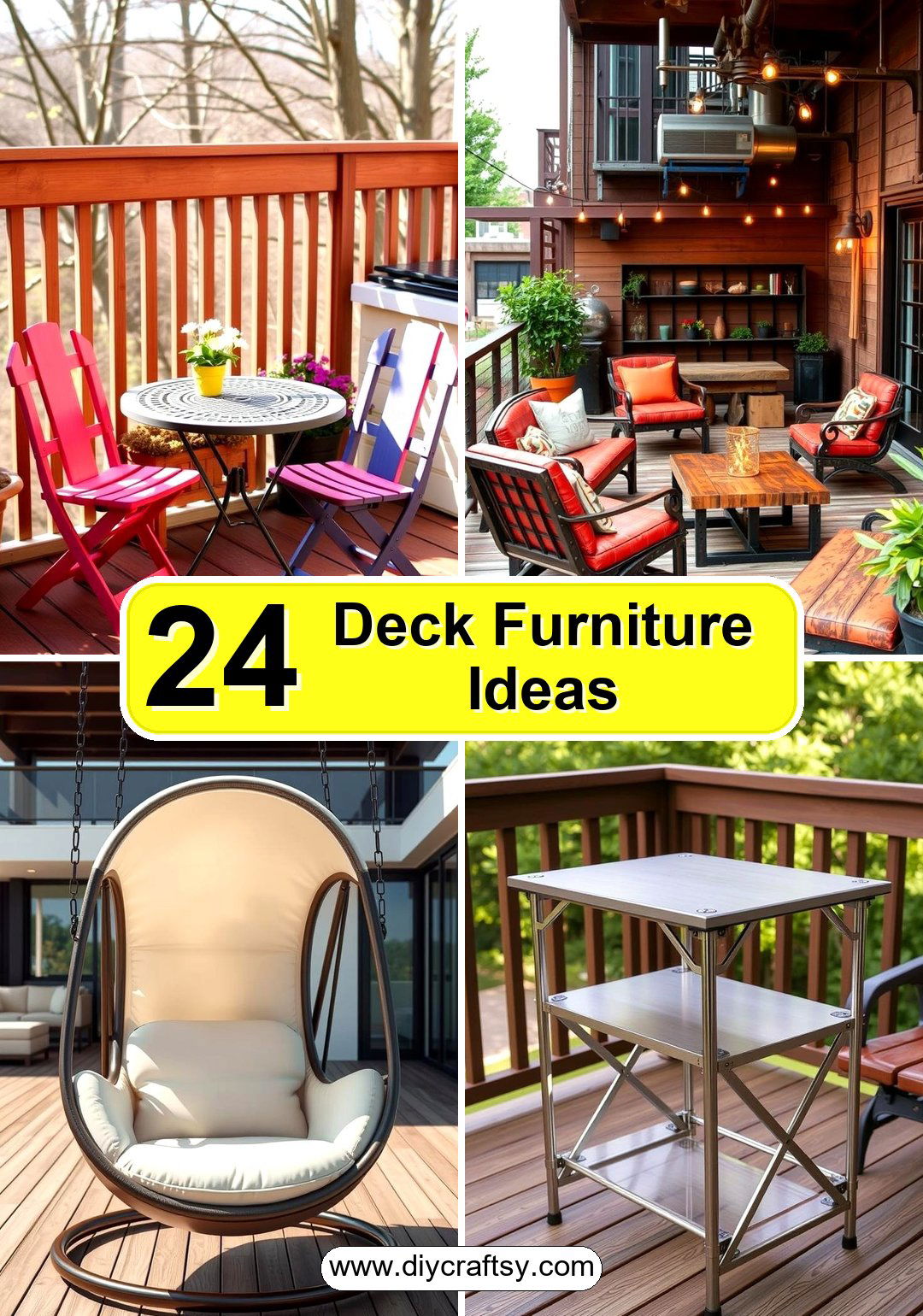 Deck Furniture Ideas