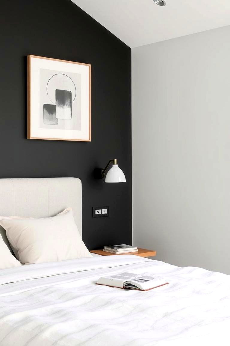Declutter Nightstands - 24 Minimalist Bedroom Ideas