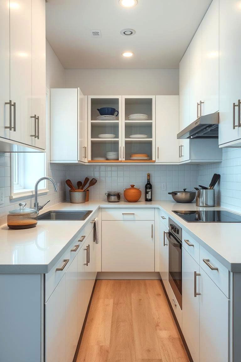 Declutter Regularly - 24 Small Galley Kitchen Ideas on a Budget