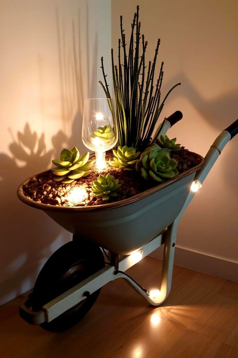 Decorative Display Piece - 24 Old Wheelbarrow Ideas