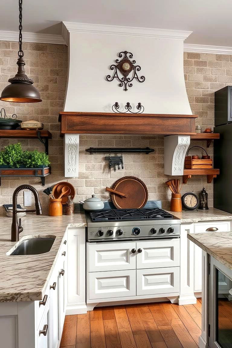 Decorative Iron Accents - 24 Southwestern Kitchen Ideas