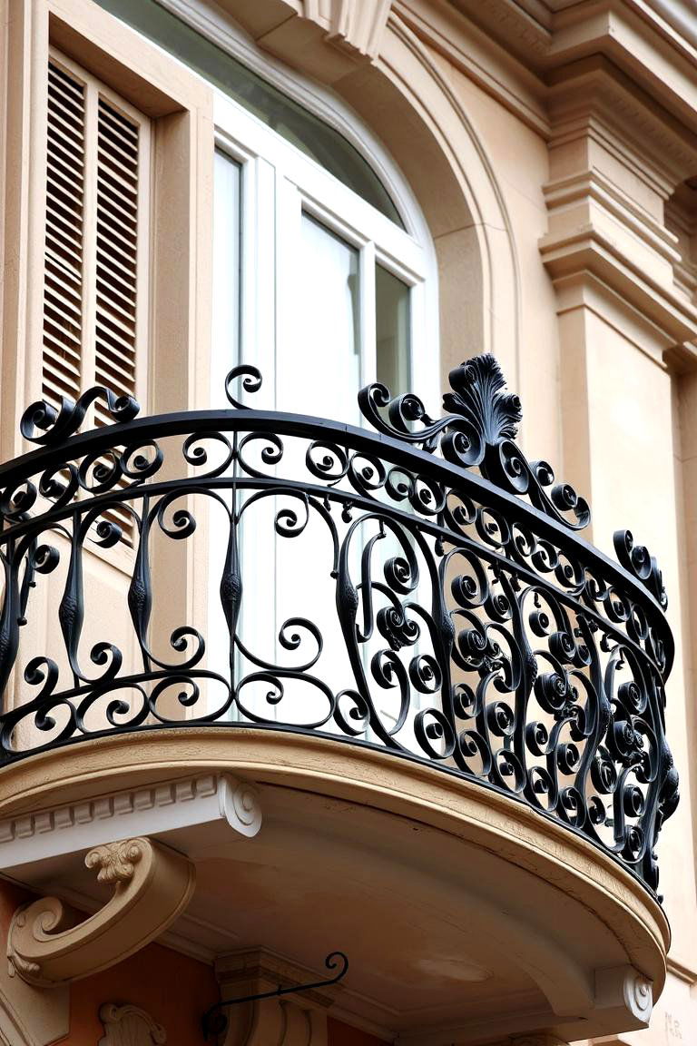 Decorative Iron Balconies - 24 spanish bungalow exterior ideas