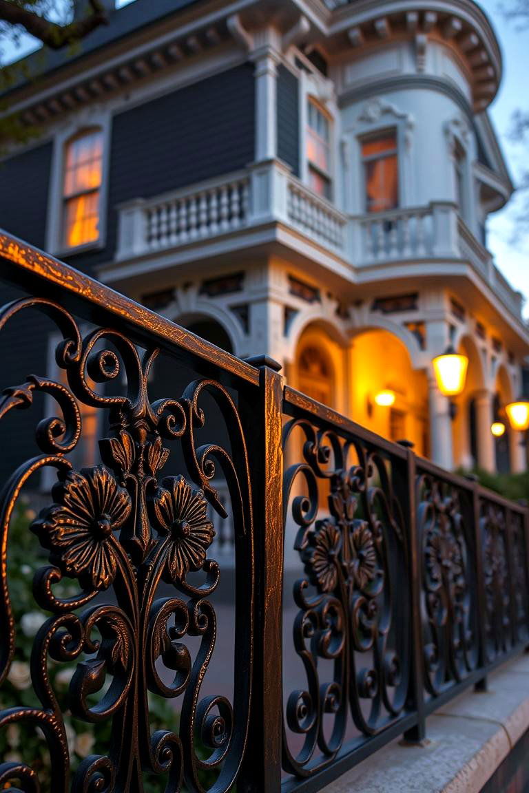 Decorative Iron Balcony Railings - 24 Balcony Railing Design Ideas