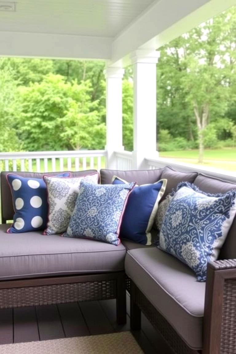 Decorative Outdoor Pillows - 24 Patio Furniture Ideas