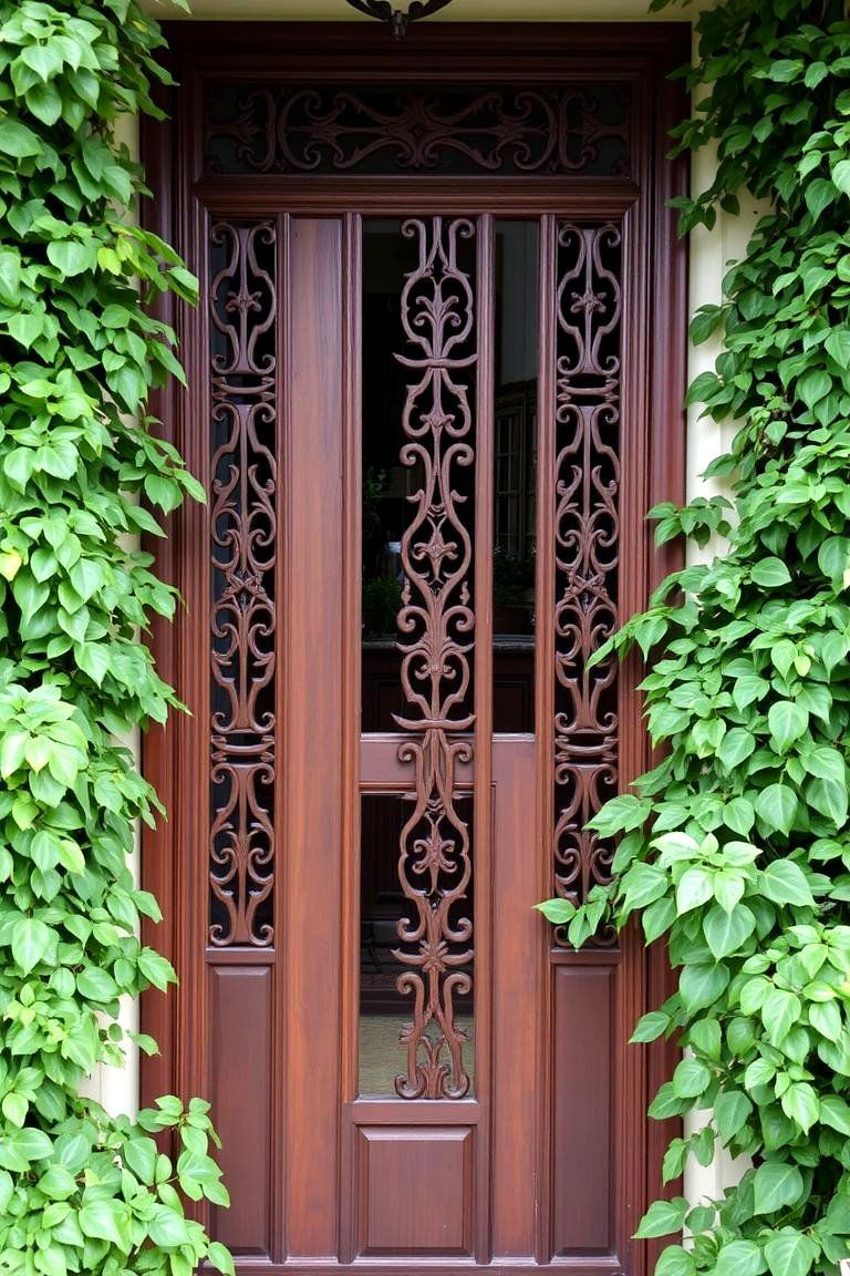 Decorative Privacy Screens - 24 Front Door Privacy Ideas
