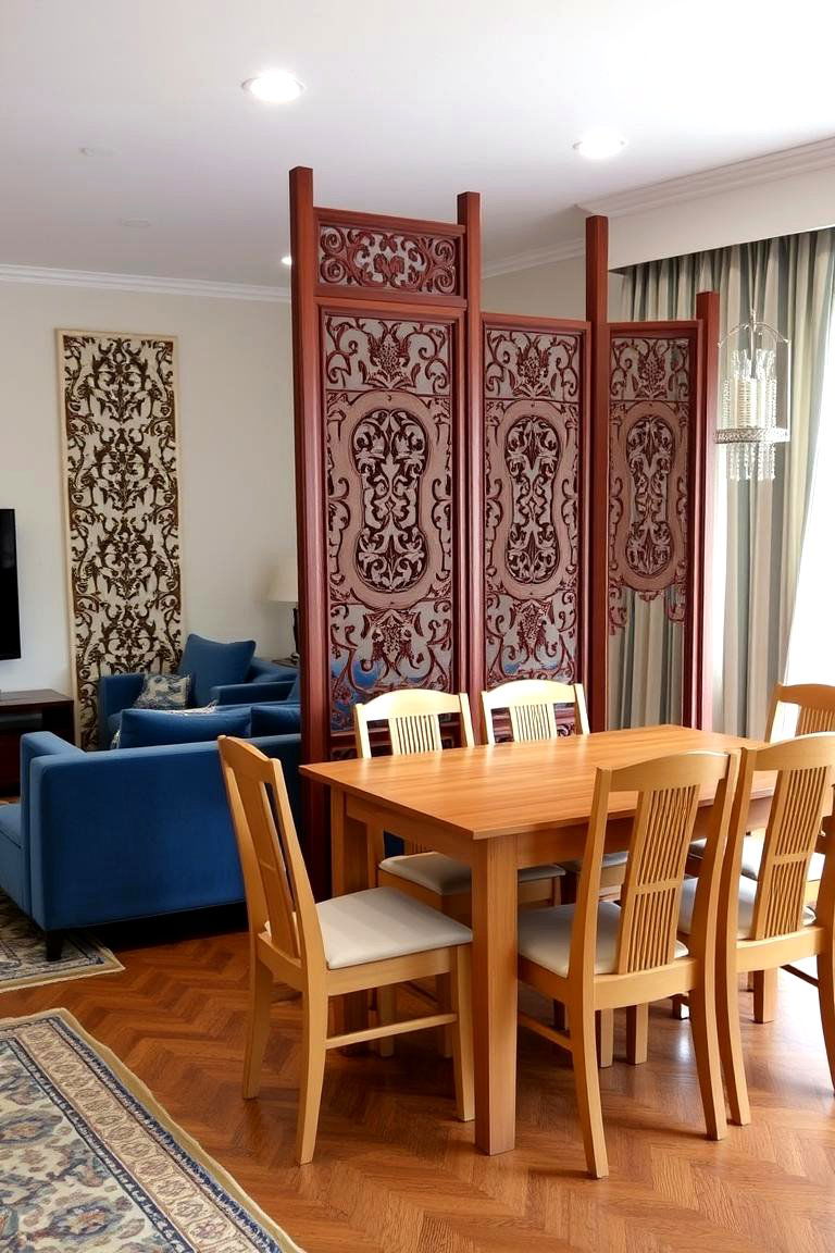 Decorative Screens or Panels - 24 Living Room Dining Room Combos