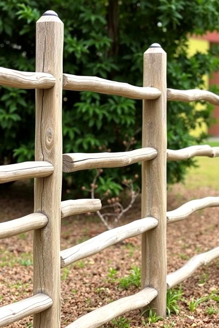 Decorative Split Rail Beauty - 24 Decorative Fence Ideas