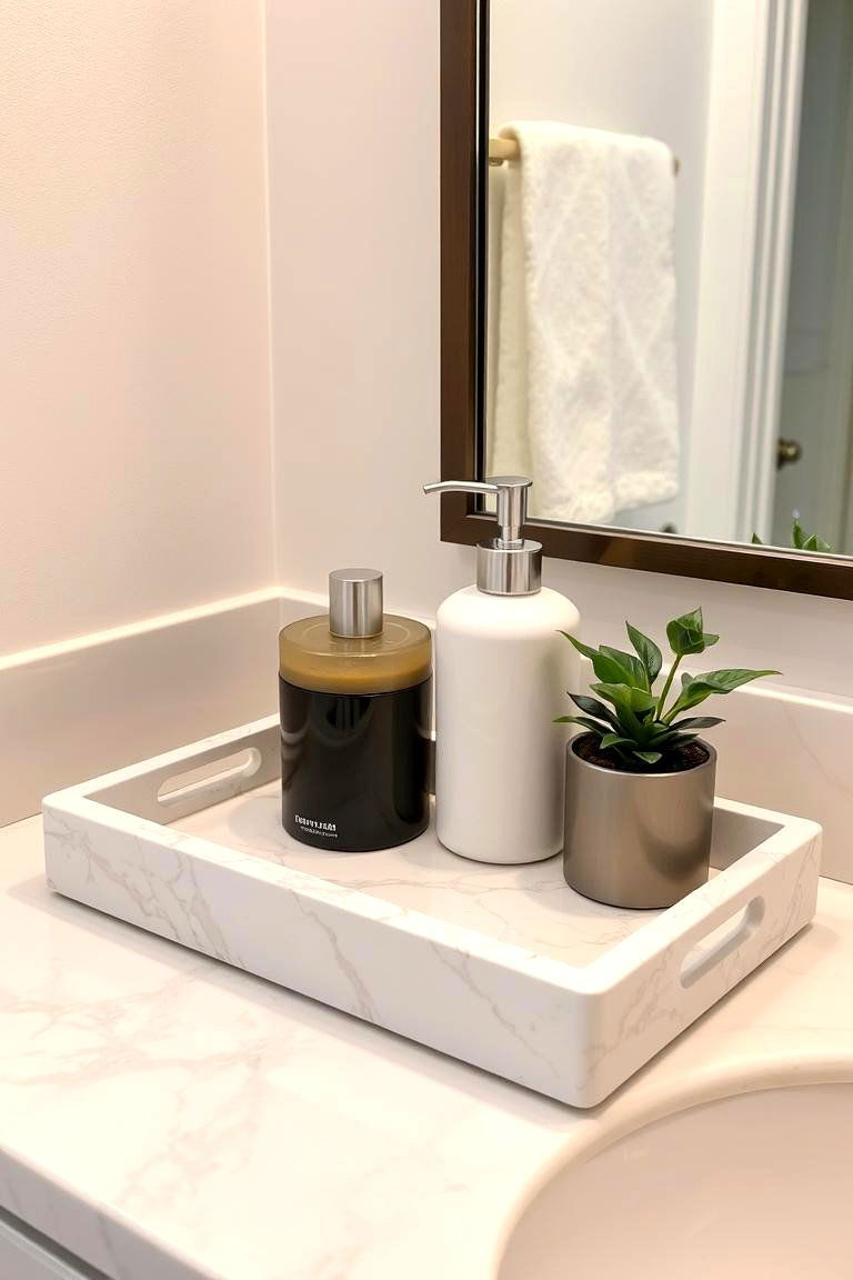Decorative Trays for Countertops - 24 Shower Storage Ideas